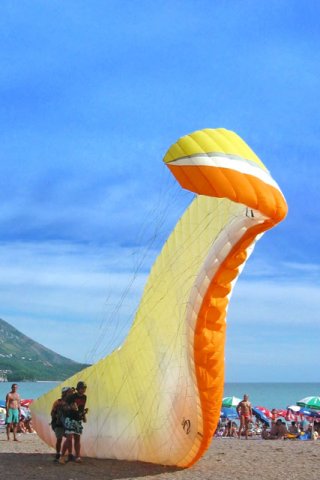 skok padobranom iz vedra neba, padobranstvo