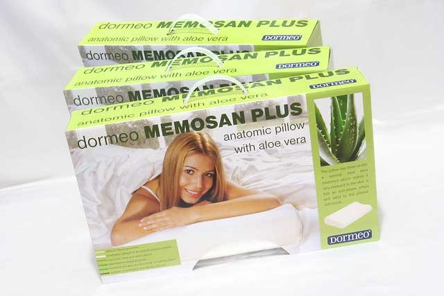 Dormeo jastuci pillows memosan plus anatomic pillow with aloe vera